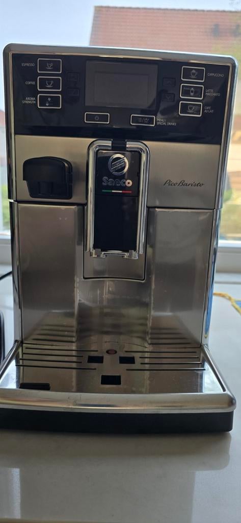 Saeco Pico Barista volautomatische koffiemachine, Ophalen, Zo goed als nieuw, Koffiemachine, Koffiebonen