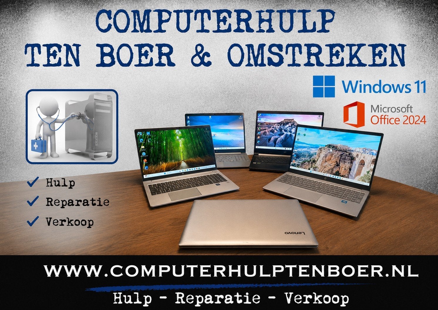 Problemen met uw pc op laptop?, Computers en Software, Desktop Pc's, Ophalen