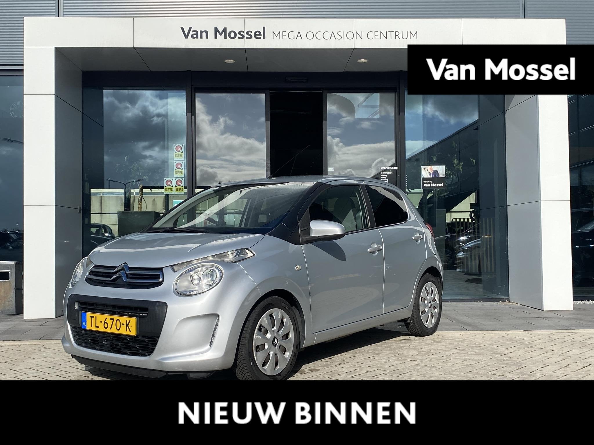 Citroen C1 1.0 VTi Feel, Auto's, Voorwielaandrijving, 12 maanden, Stof, Gebruikt