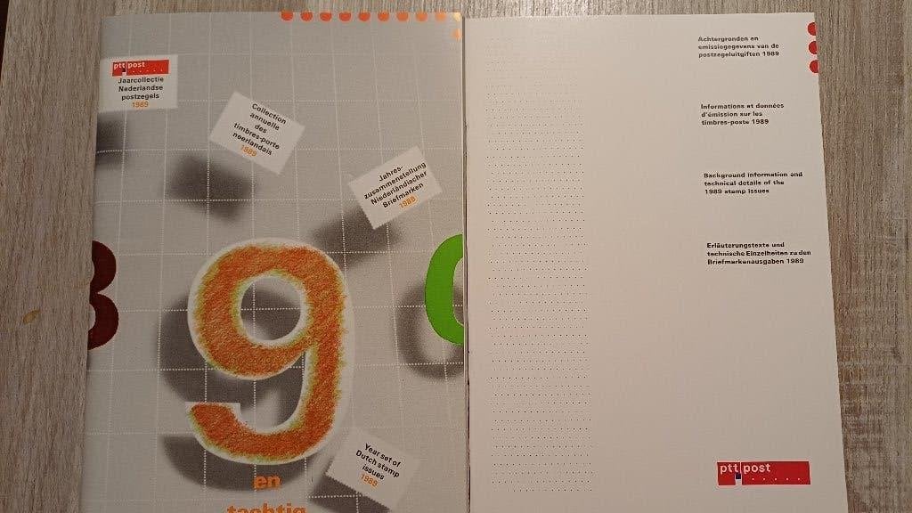 Jaarcollectie Postzegels Nederland 1989, Ophalen of Verzenden, Na 1940, Postfris