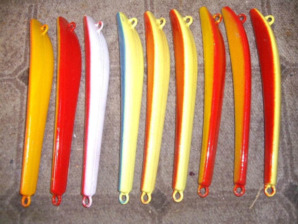 Bergmann pilker(s) van 260 - 400 of 450gr in kleur(en), Ophalen of Verzenden, Nieuw, Dobber of Lood