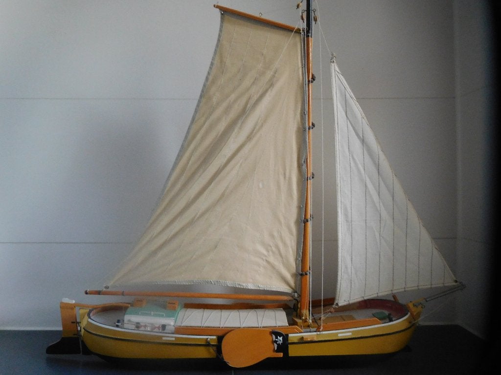 modelbouw zeilboot ==, Ophalen, Zo goed als nieuw
