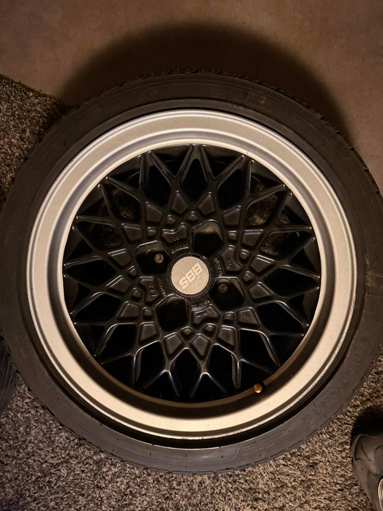 4x Zomerbandenset BBS RA Borbet Cupvelgen nieuw, Auto-onderdelen, Banden en Velgen, 14 inch, Gebruikt, Ophalen of Verzenden, Band(en)