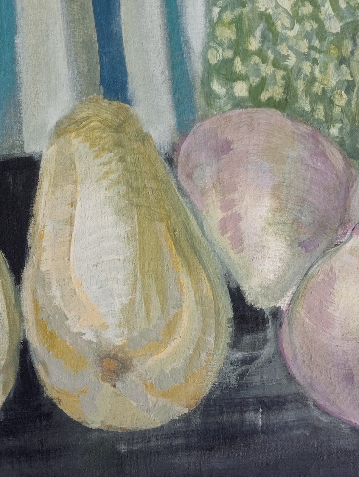Stilleven met Meloenen, Pompoenen en rode bieten. olieverf, Ophalen of Verzenden