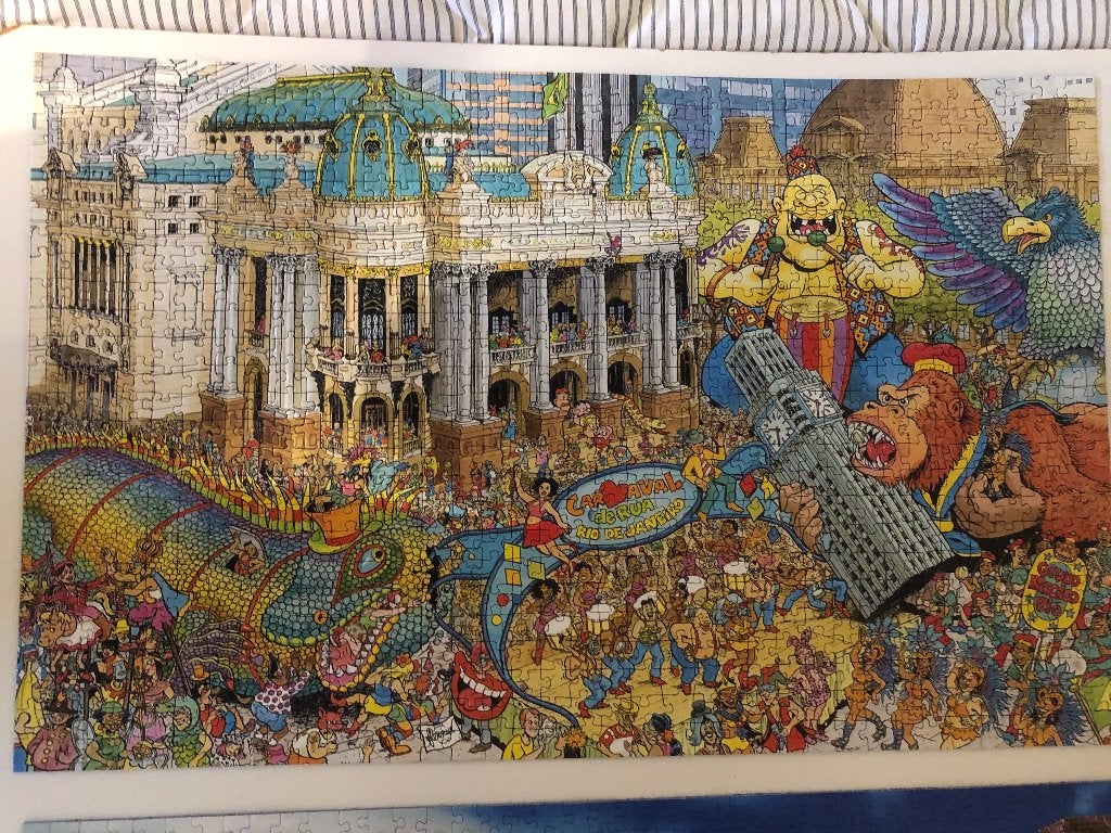 Puzzel Rio de Janeiro, Ophalen of Verzenden, 500 t/m 1500 stukjes, Zo goed als nieuw