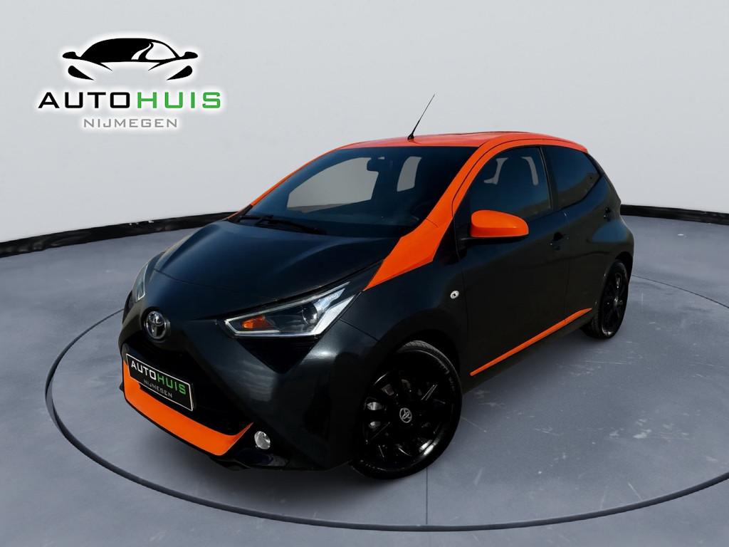 Toyota Aygo 1.0 VVT-i x-JBL 5 deurs NL Auto Clima Zeer mooie, Voorwielaandrijving, Gebruikt, Euro 6, LED verlichting