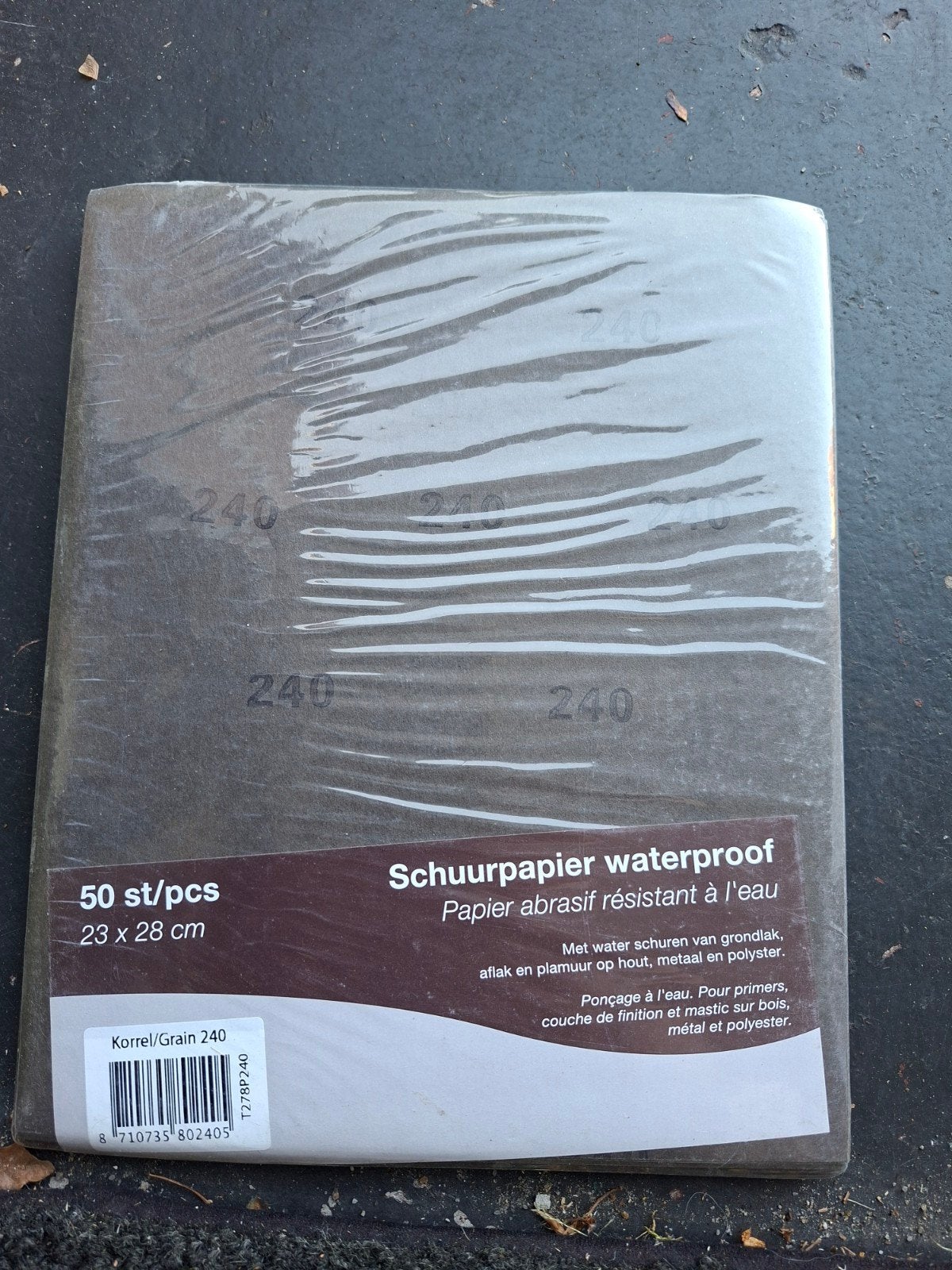 Schuurpapier waterproof diverse korrels 50 stuks, Doe-het-zelf en Verbouw, Schildersmaterialen, Ophalen of Verzenden, Nieuw, Overige typen