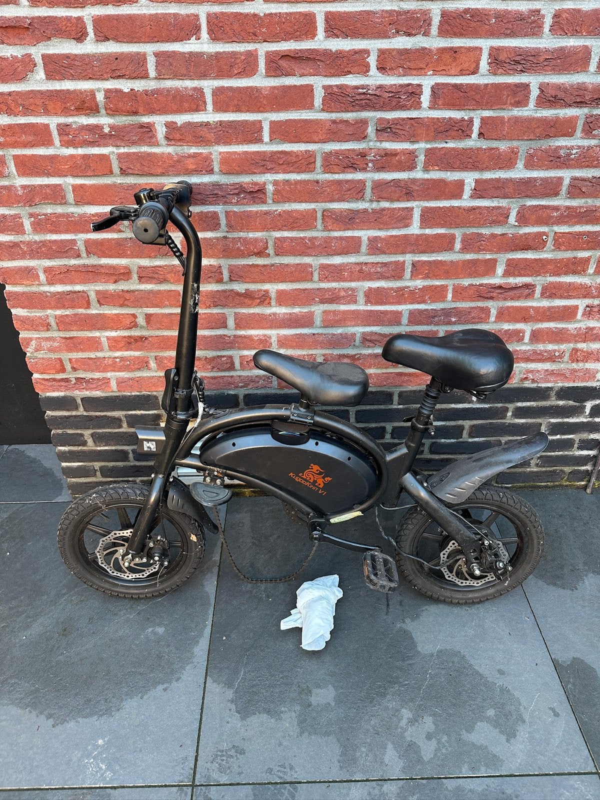 Kugoo Kirin V1 Elektrische Vouwfiets Defec, Overige merken, Gebruikt, Ophalen of Verzenden, Minder dan 47 cm