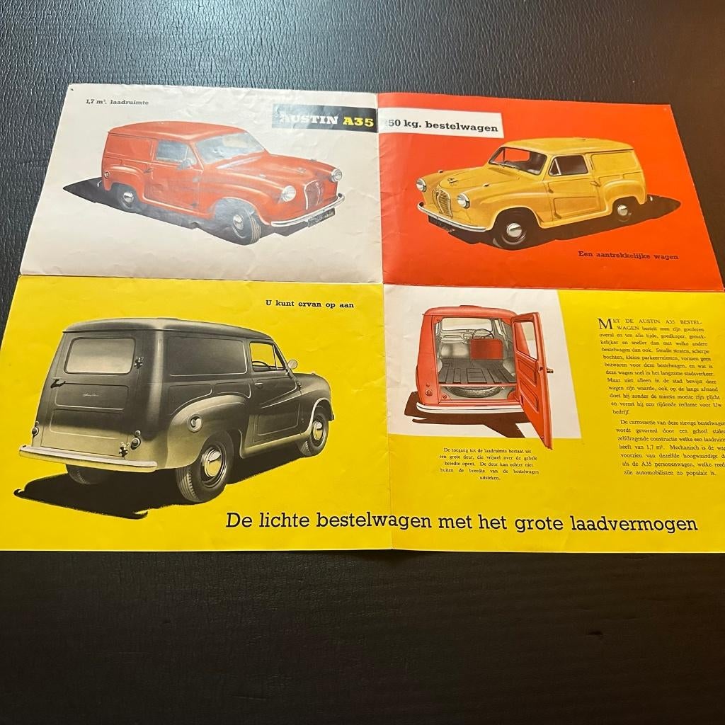 #2) AUSTIN A35 Bestelwagen - 1956, Verzenden, Gelezen, Overige merken