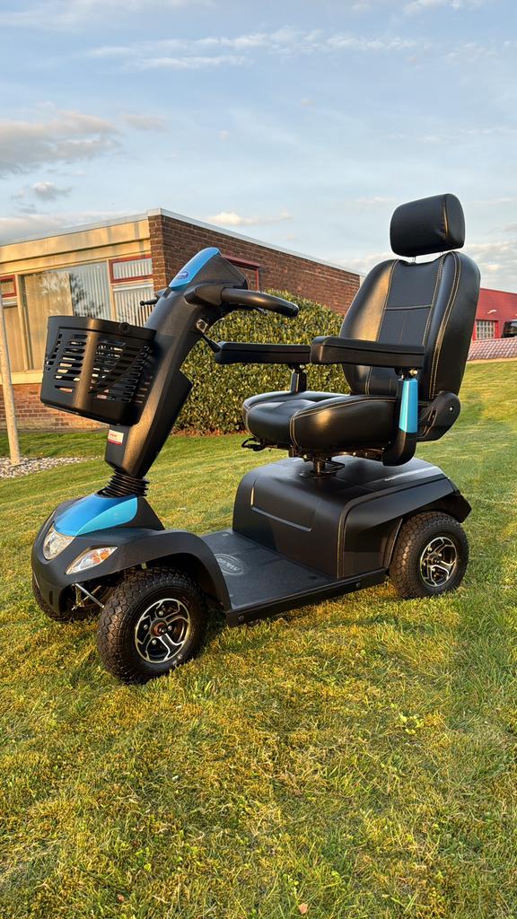 invacare metro orion scootmobiel 4-wiel-sportief-vering, Ophalen, 11 t/m 15 km/u, 26 t/m 35 km, Invacare