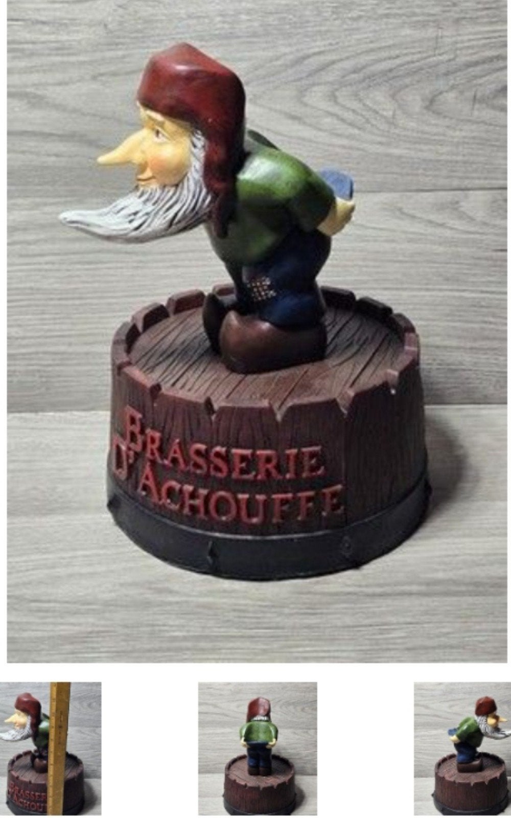 Gezocht La Chouffe Kabouter Beeldje - Brasserie D'Achouffe, Ophalen of Verzenden, Gebruikt