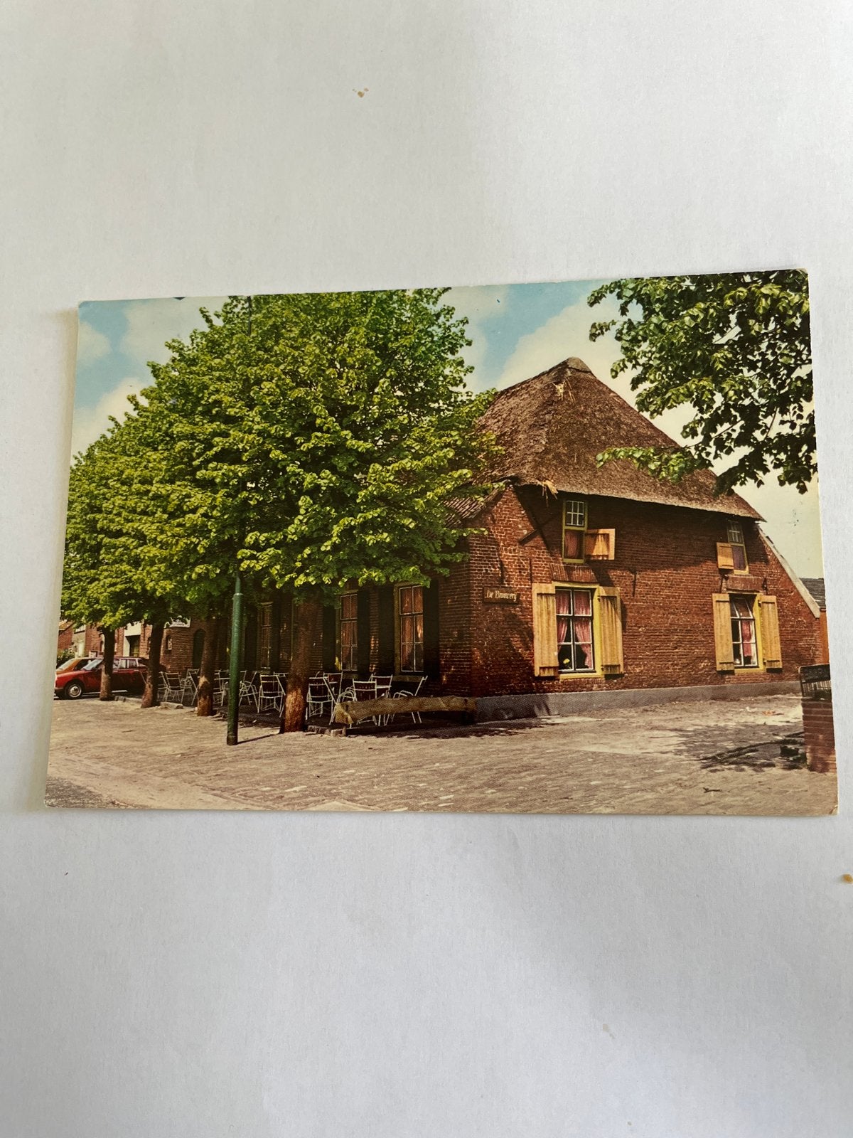 Ansichtkaart Nistelrode  Café-Restaurant "De Brouwershoeve", Verzamelen, Verzenden, 1960 tot 1980, Ongelopen, Noord-Brabant