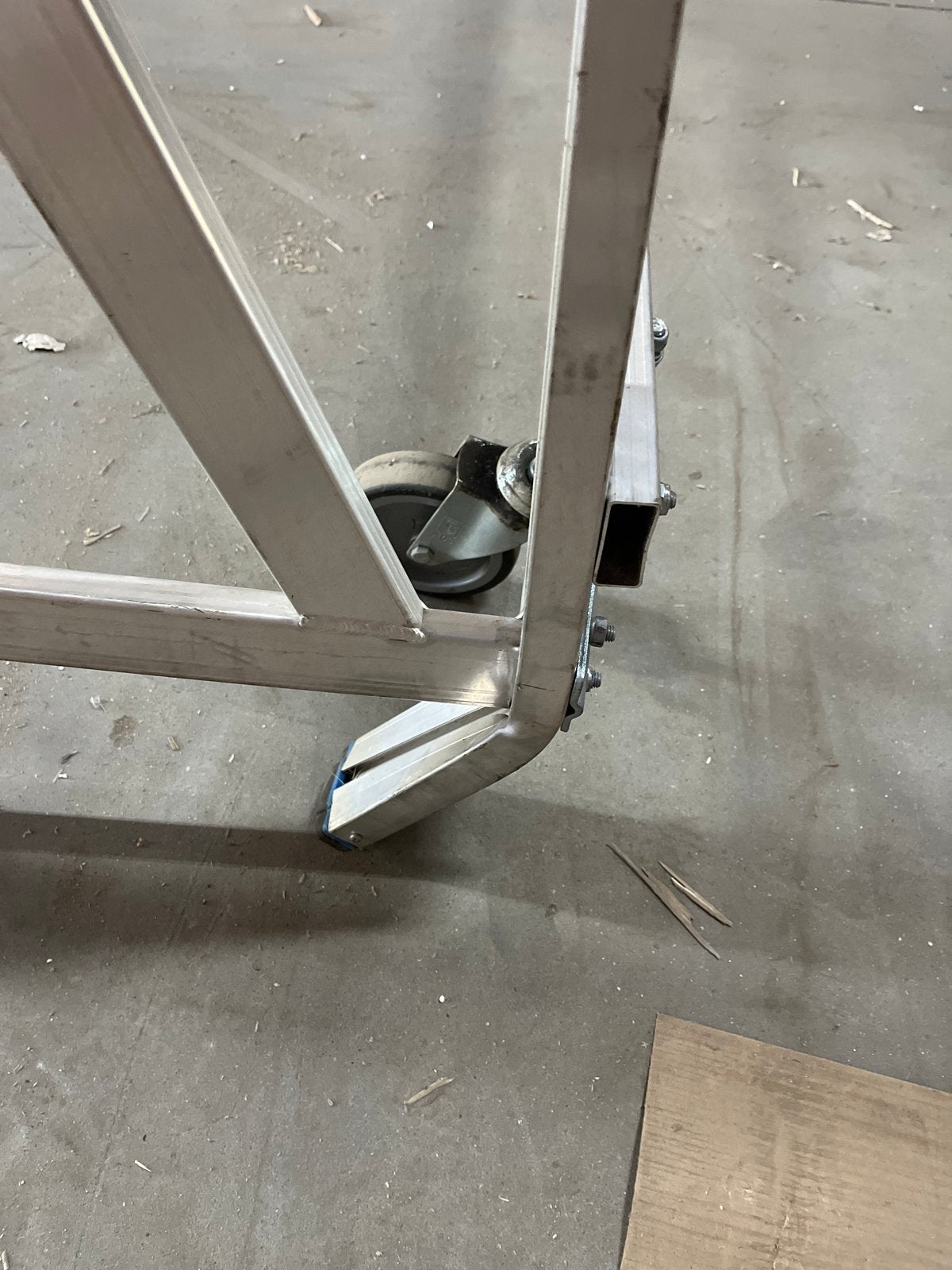 Krause Bordestrap - Poot krom, eenvoudig te repareren, Ophalen, Gebruikt, Trap, 2 tot 4 meter