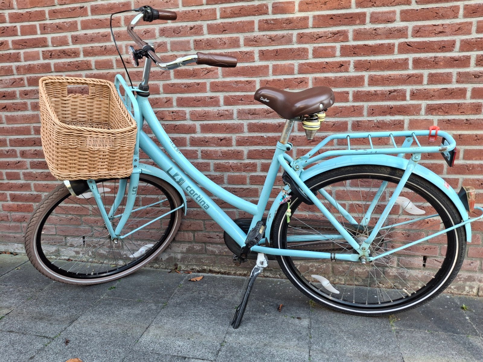 Cortina U4 meidenfiets blauw, Fietsen en Brommers, Fietsen | Meisjes, Gebruikt, Versnellingen, Cortina, Ophalen