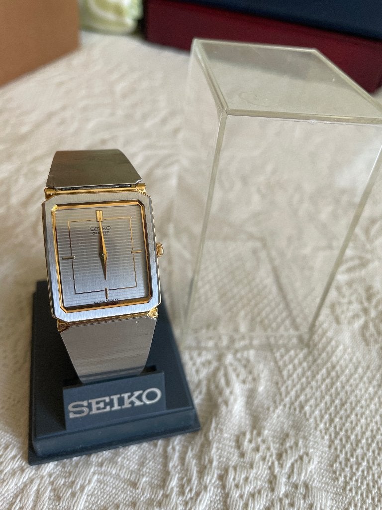 Vintage dameshorloge, Seiko, Quartz, Gebruikt, Polshorloge, Ophalen of Verzenden, Overige materialen