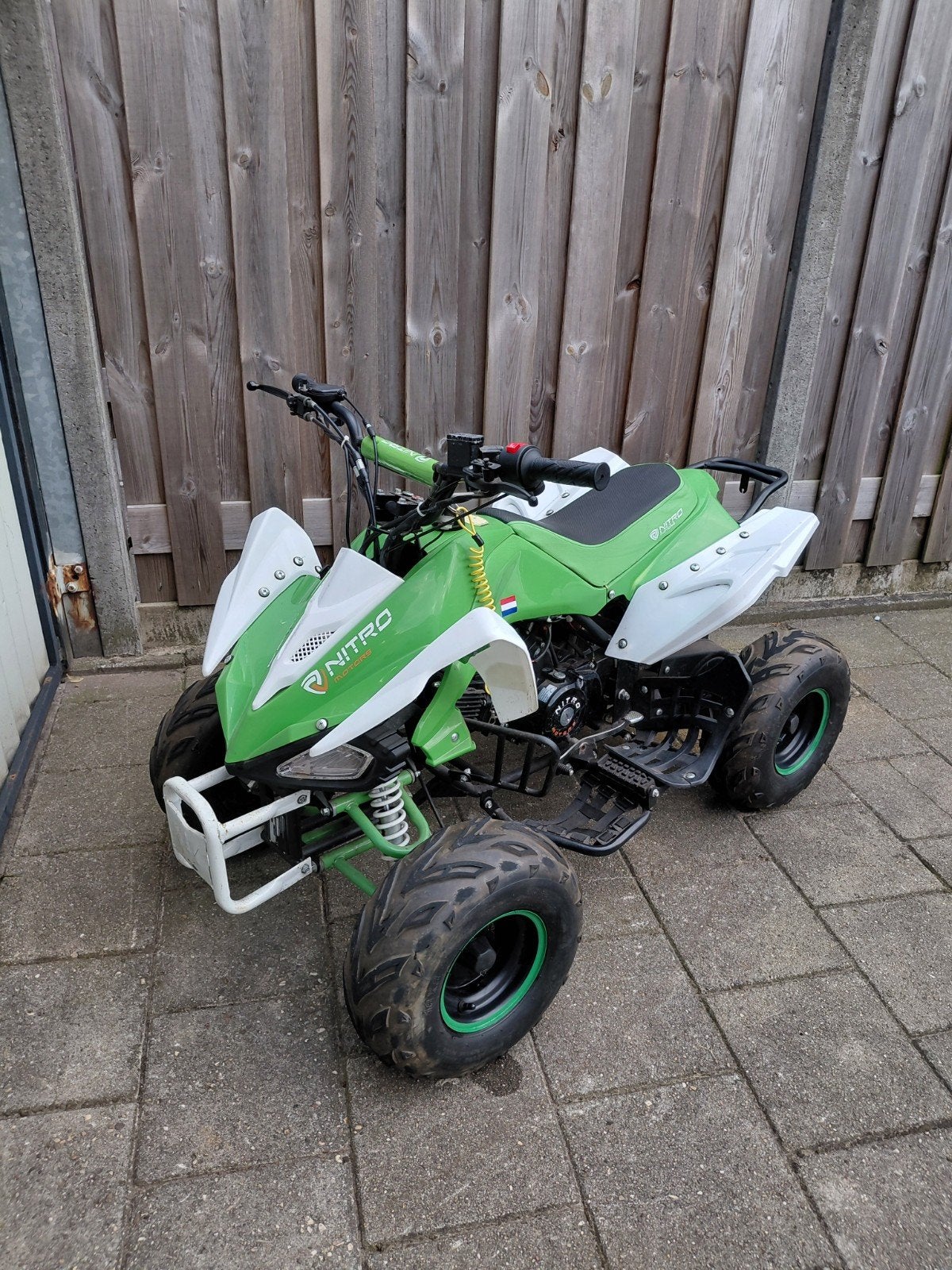 125cc 4takt Nitro moters quad, Ophalen, Overige typen, 125 cc, Zo goed als nieuw