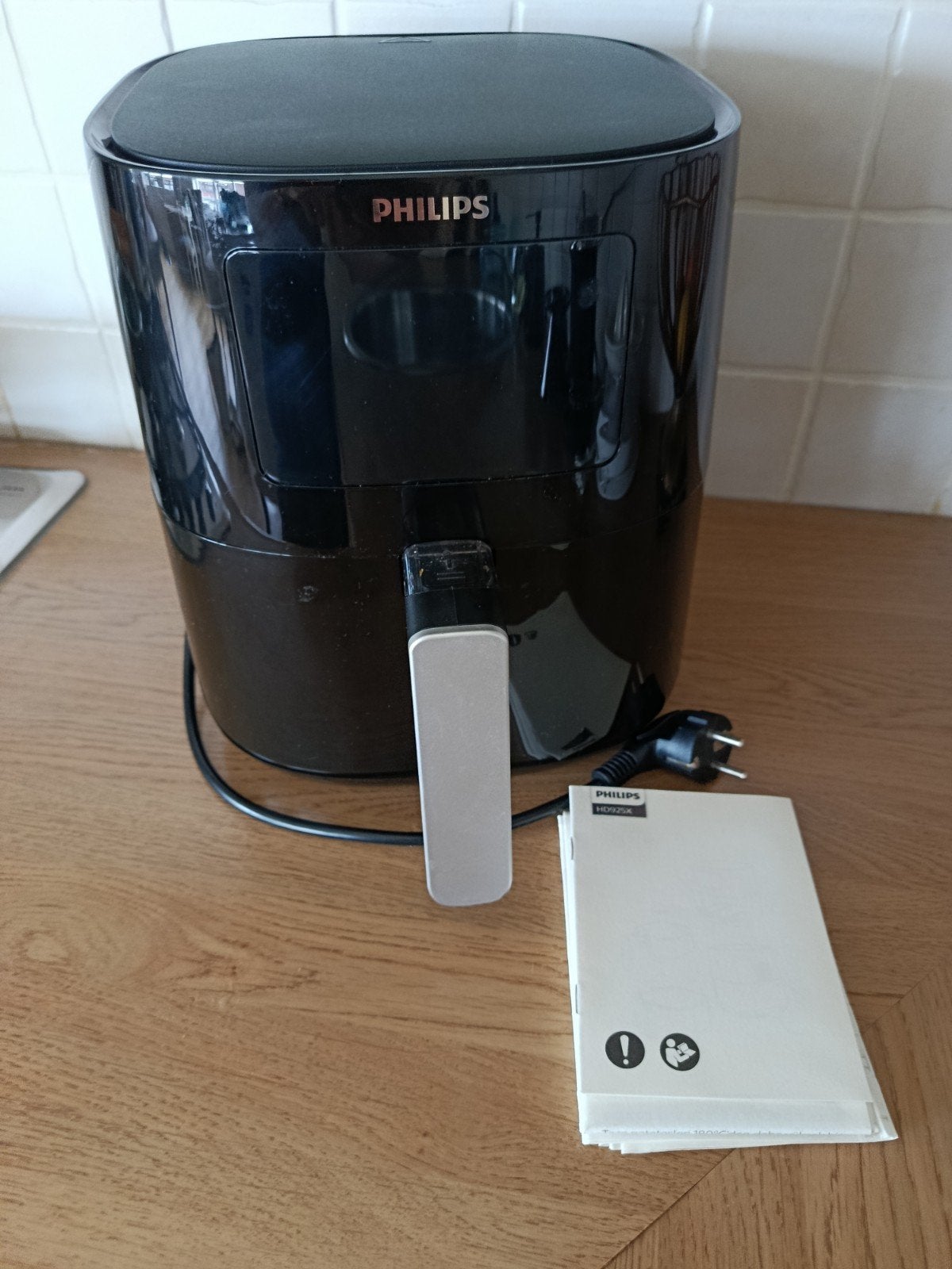 Philips Airfryer HD9252/70 - Zwart, Gebruikt, Ophalen, Gebruikt, Airfryer