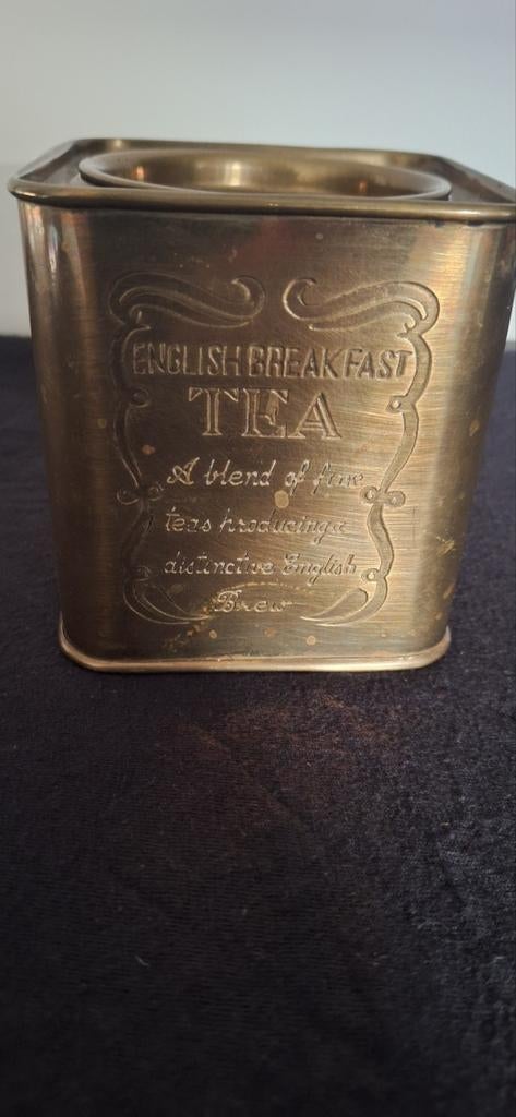 Vintage English Breakfast Tea blik, Ophalen of Verzenden, Staal, Overige merken