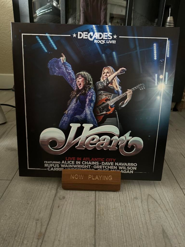 Heart live in atlantic city vinyl, Cd's en Dvd's, Vinyl | Rock, Ophalen of Verzenden, Zo goed als nieuw, 12 inch, Poprock