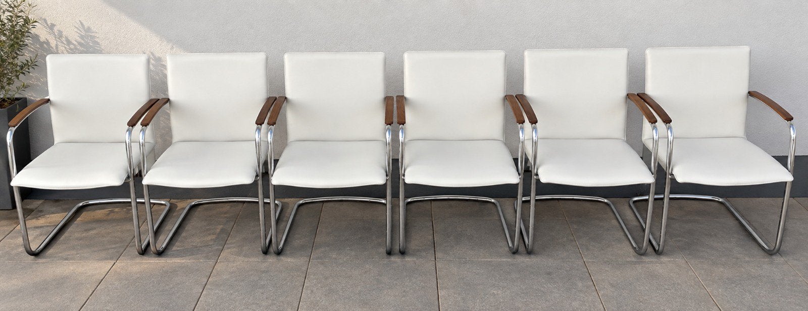 Foto 5 van 6 Leolux Freyr stoelen in onberispelijke staat