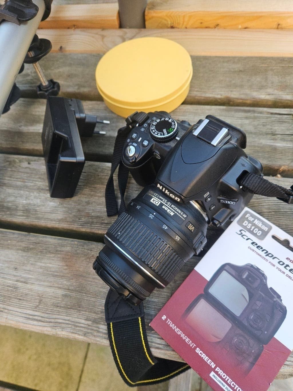 Nikon D3100 spiegelreflexcamera complete studio-set z.g.a.n., Audio, Tv en Foto, Spiegelreflex, Ophalen of Verzenden, Zo goed als nieuw