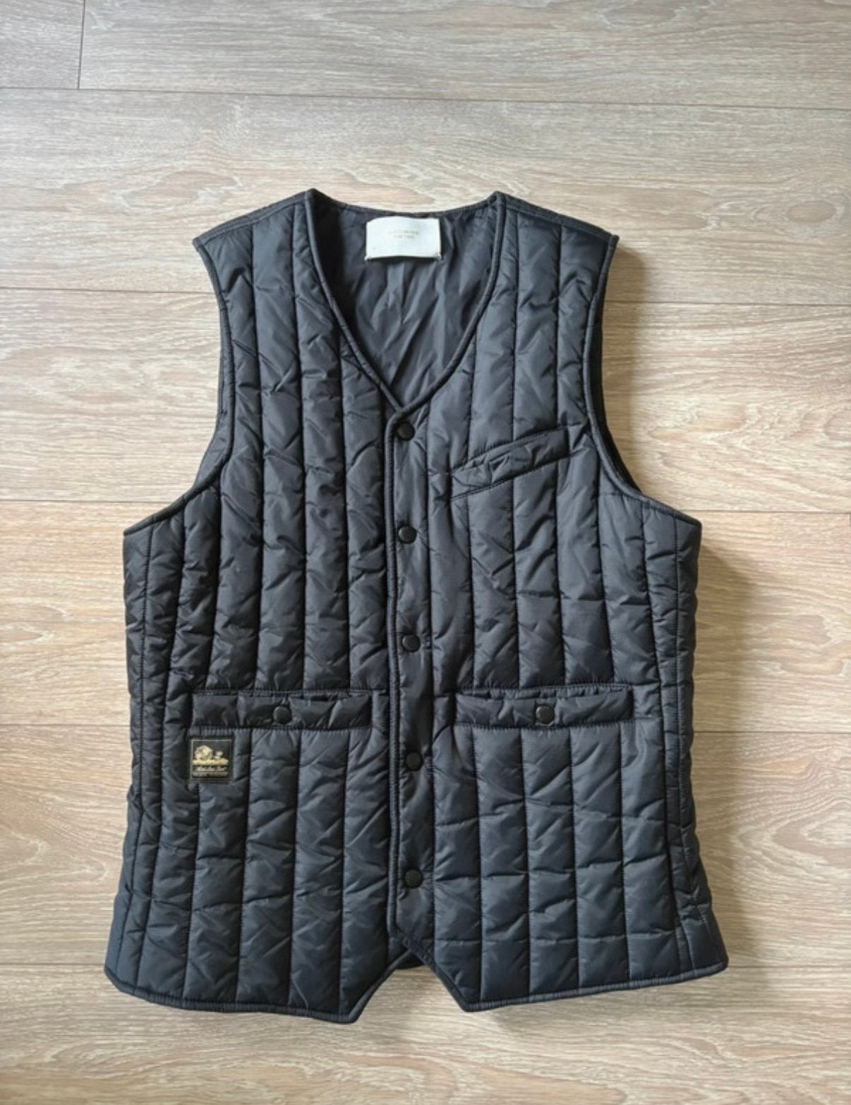 Aime Leon Dore Vest Gilet Zwart M, Ophalen of Verzenden, Zo goed als nieuw, Maat 48/50 (M), Zwart