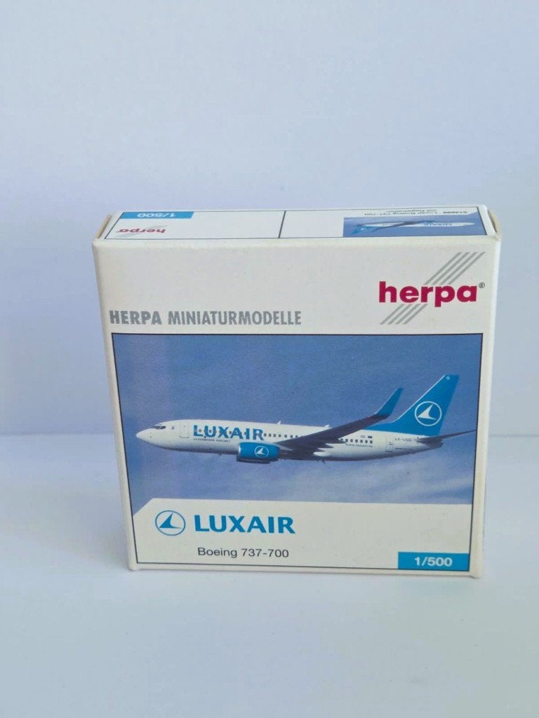 Luxair Boeing 737-700., Verzenden, 1:200 of kleiner, Overige merken
