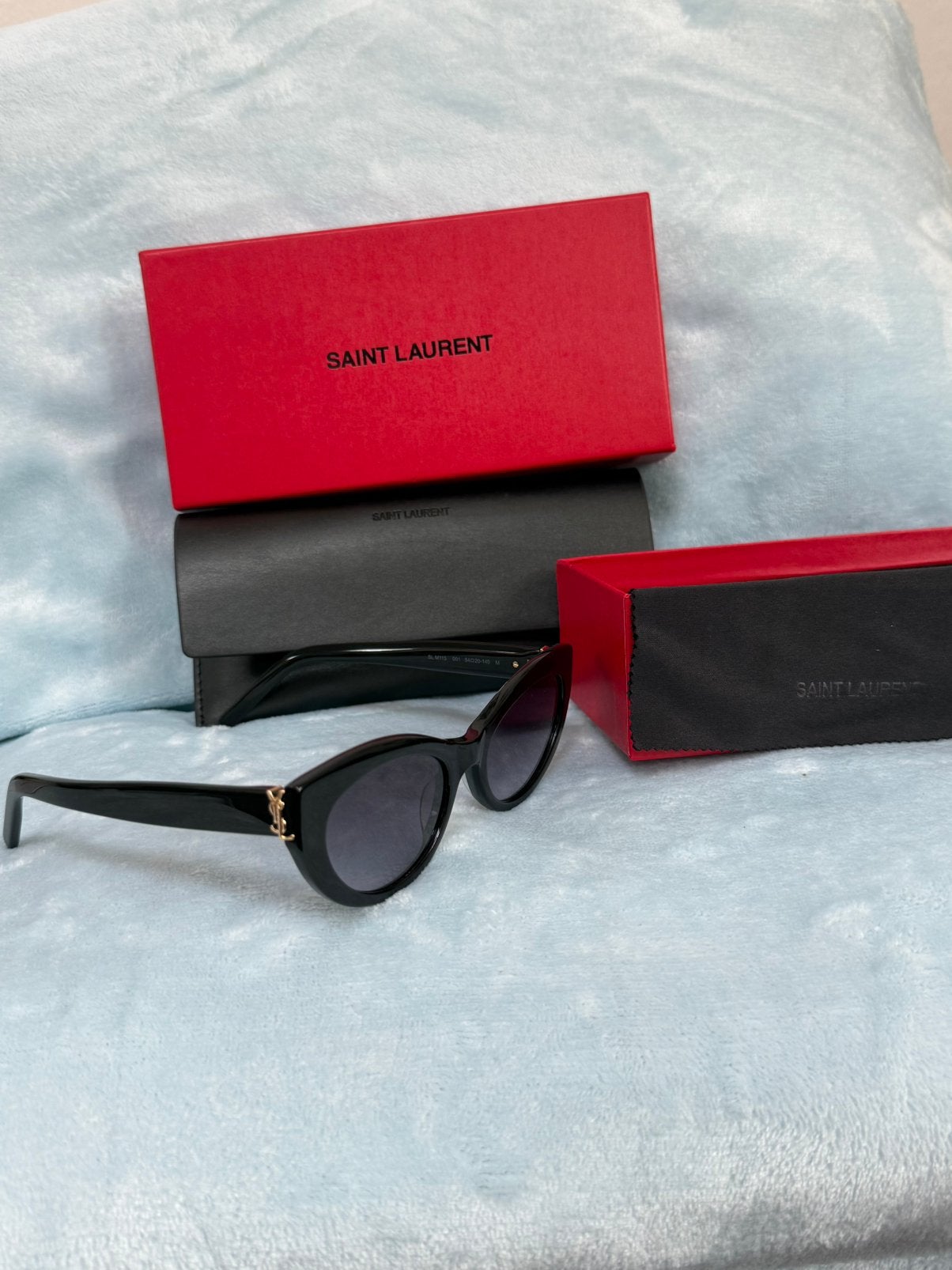 Saint Laurent SL M115 002 Zonnebril – Nieuw | Zwart Frame, Sieraden, Tassen en Uiterlijk, Zonnebrillen en Brillen | Dames, Overige merken