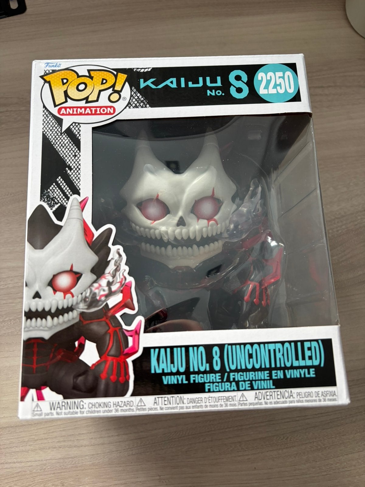 Funko Pop! Animation – Kaiju No. 8 (Uncontrolled) #2250, Funko Europe, Ophalen of Verzenden, Zo goed als nieuw, 4th floor, 1 Queen Caroline St, London W6 9YN, Verenigd Koninkrijk