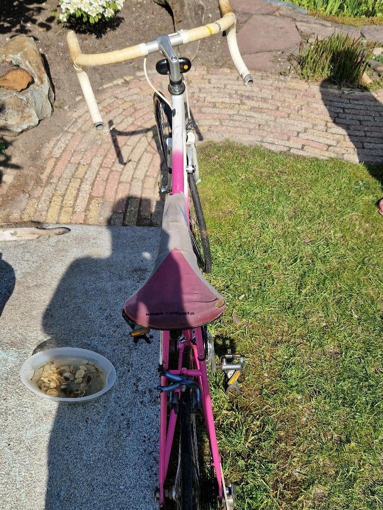 Racefiets vintage, Fietsen en Brommers, Gebruikt, 10 tot 15 versnellingen, Koga Miyata, Titanium