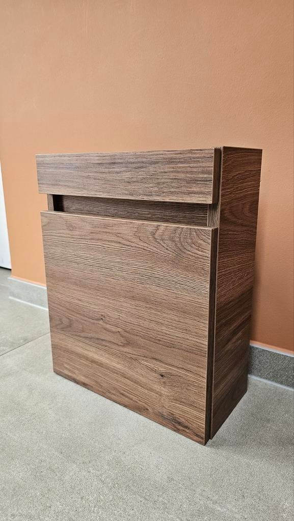 Fonteinkastje voor toilet; charleston oak, Ophalen, 50 tot 100 cm, Zo goed als nieuw, Minder dan 100 cm