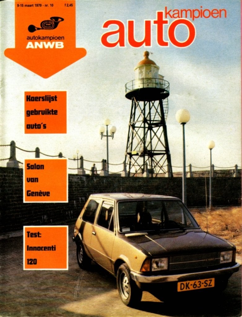 Autokampioen test Innocenti 120 Maart 1979, Ophalen of Verzenden, Gelezen, Overige merken