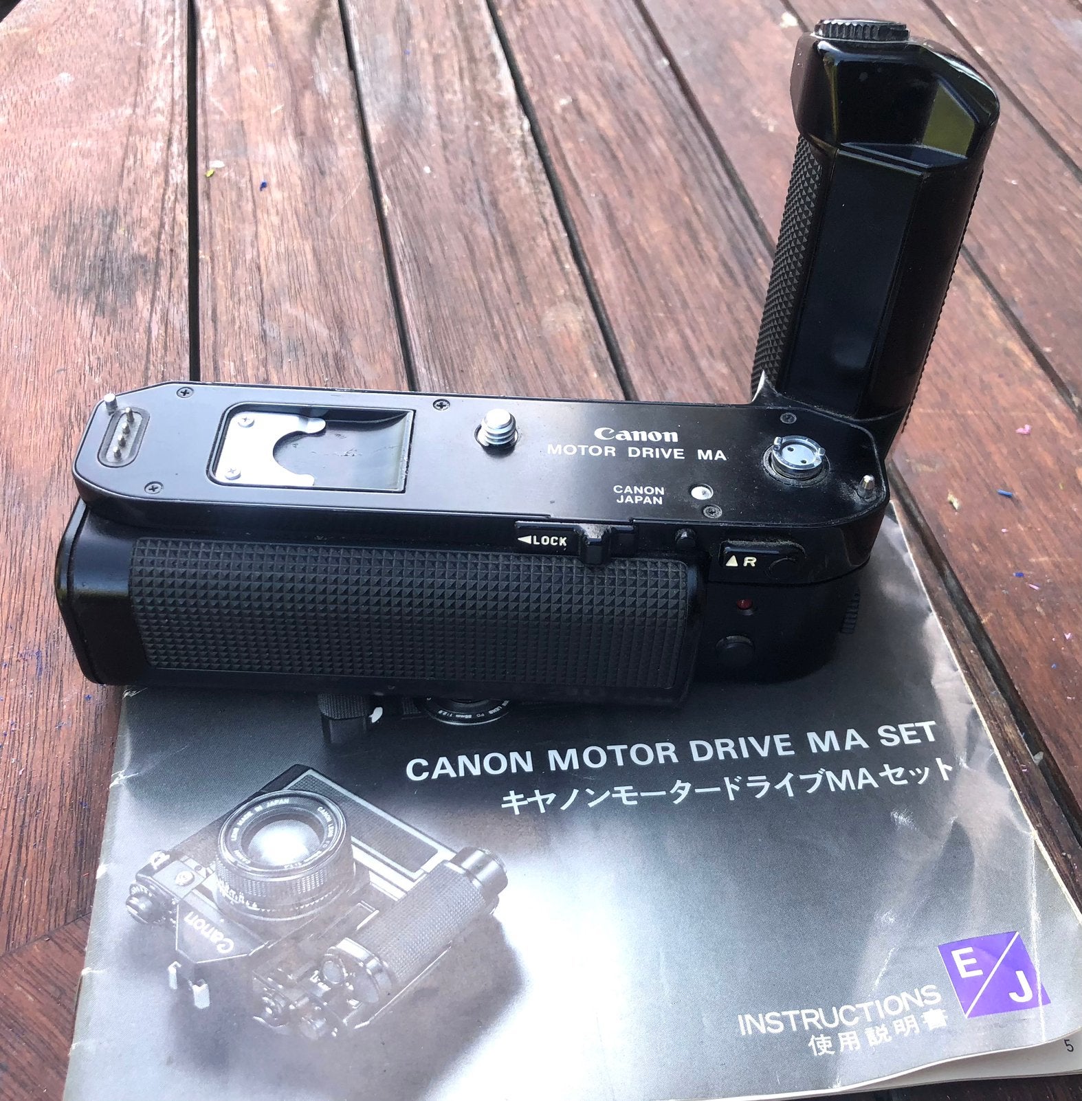 Canon Motor-Drive MA set, Ophalen of Verzenden, Gebruikt
