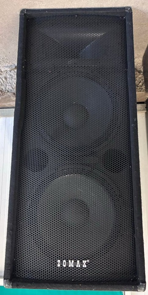 3 Professionele Zomax Luidsprekers - Krachtig Geluid, Audio, Tv en Foto, Ophalen, Gebruikt, Overige typen, Overige merken