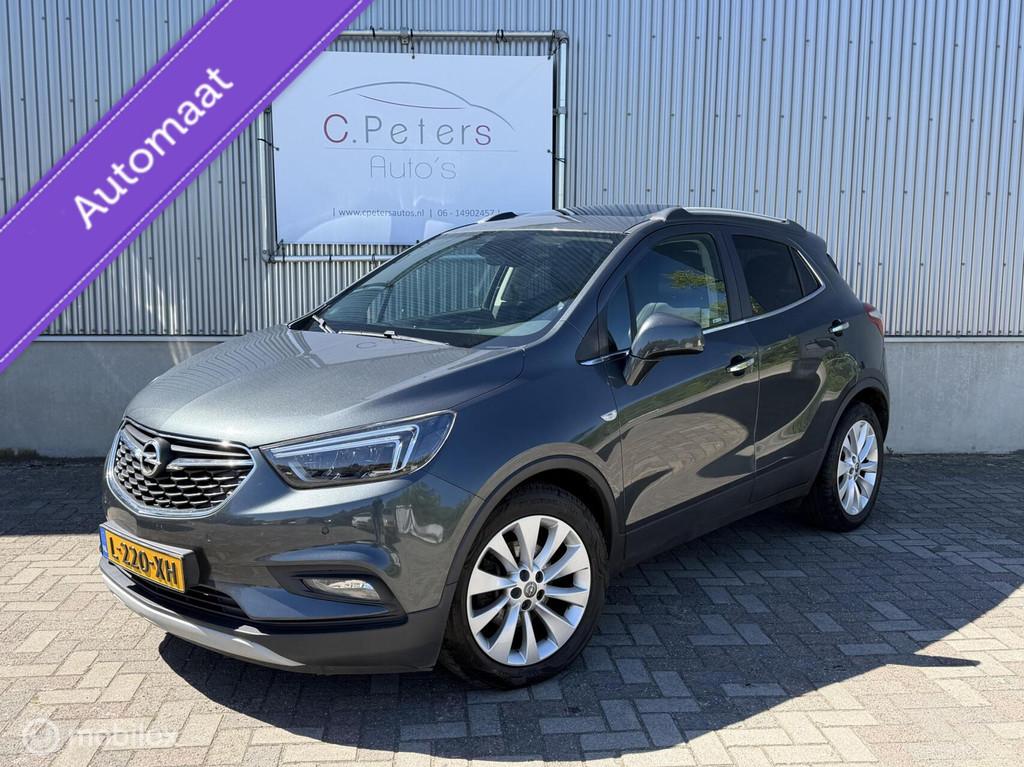 Opel Mokka X 1.4 Turbo Innovation Automaat 2016 Facelift / L, Auto's, Opel, Gebruikt, Euro 6, Leder, SUV of Terreinwagen