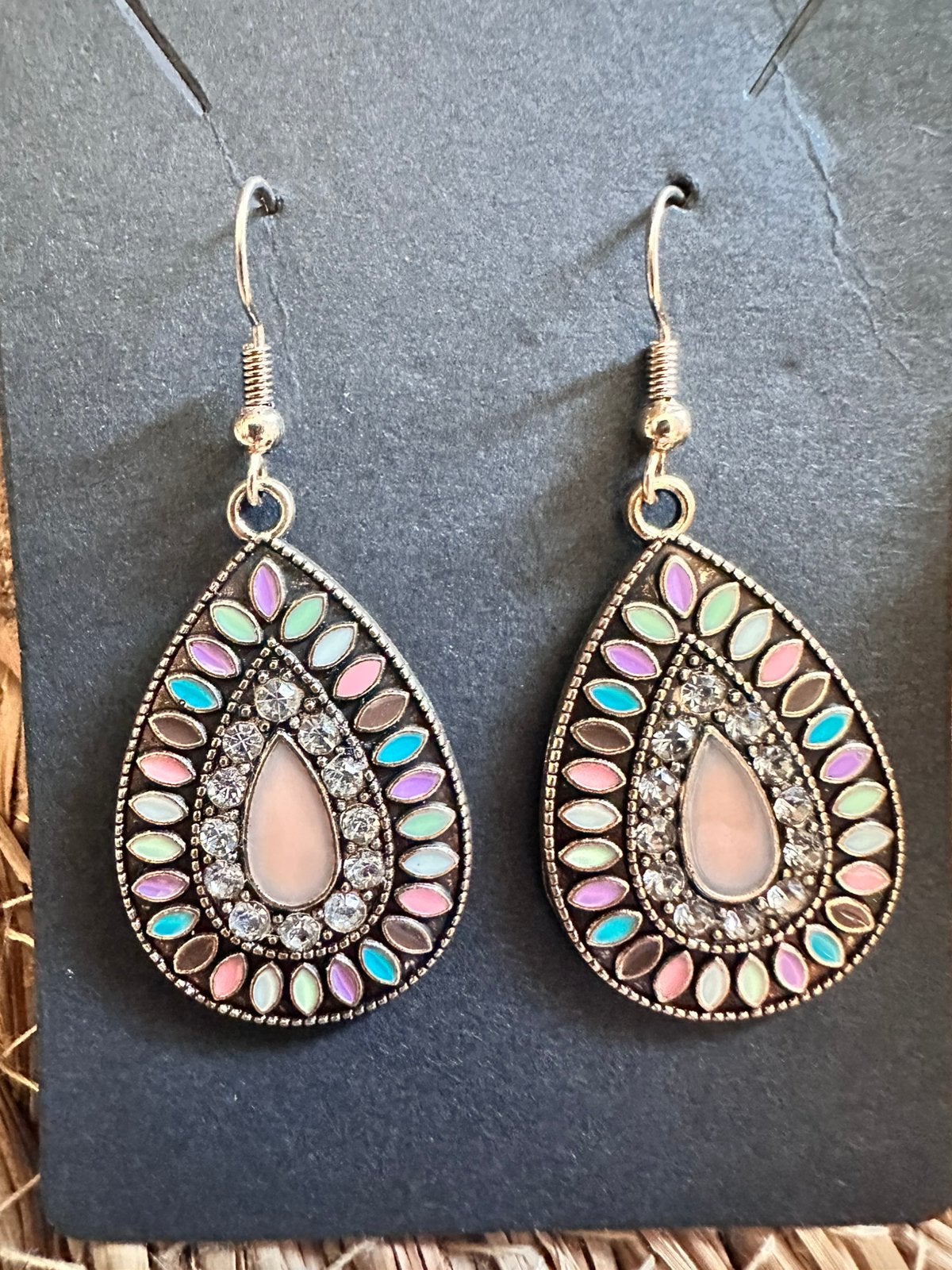 Boho oorbellen / boho chic / ibiza vibes / nieuw, Ophalen of Verzenden, Nieuw, Overige materialen