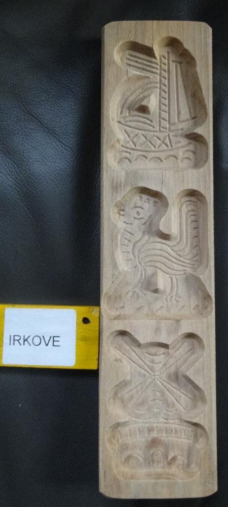MOOIE SPECULAASPLANK 3 FIGUREN * Blank Eiken, Overige typen, Verzenden, Zo goed als nieuw, Hout