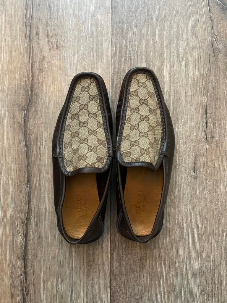 Originele Gucci schoenen Maat 43, Kleding | Heren, Ophalen of Verzenden, Zo goed als nieuw, Zwart, Sneakers of Gympen