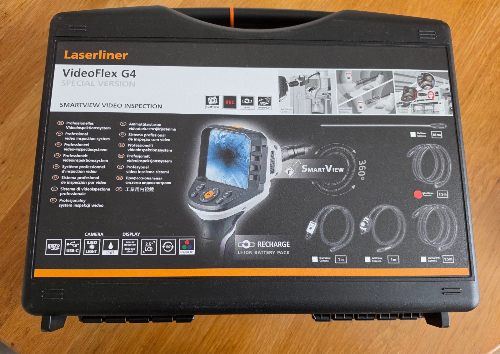 Laserliner VideoFlex G4 Max special version, Ophalen of Verzenden, Nieuw