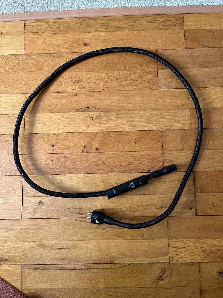 Audioquest netsnoer NRG-10 (EU), 2e exemplaar, Ophalen of Verzenden, Gebruikt, Minder dan 2 meter, Overige kabels