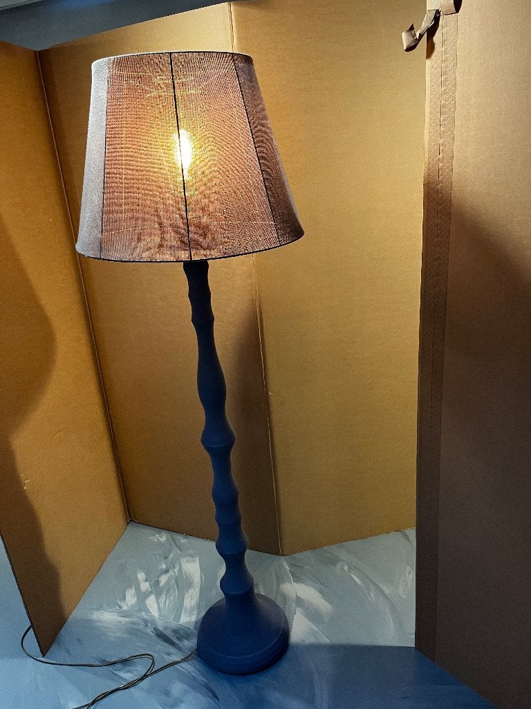 staande lamp, Ophalen, Gebruikt, Vintage, Stof