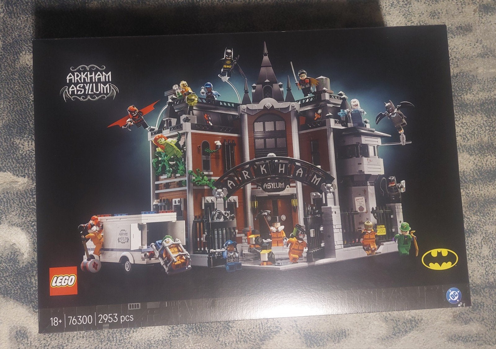 Lego sealed Batman Arkham Asylum 76300, Ophalen, Nieuw, Complete set, Lego