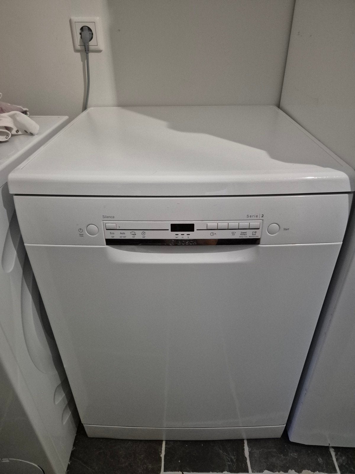 Bosch vaatwasser vrijstaand, Witgoed en Apparatuur, Vaatwasmachines, Ophalen, Gebruikt, Minder dan 85 cm, Eco programma