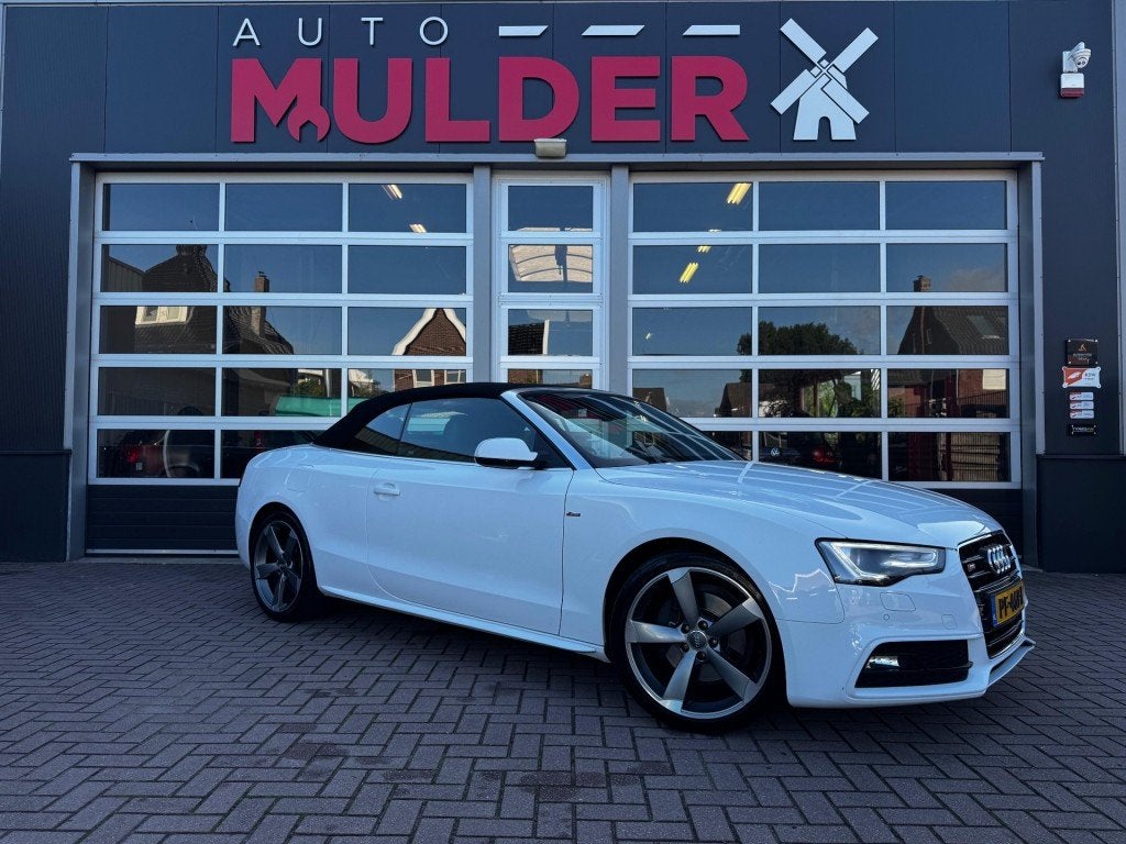 Audi CABRIOLET A5  2.0 TFSI 225PK PRO LINE S / DEALEROMDERHO, Auto's, Audi, Gebruikt, Euro 6, 4 cilinders, 4 stoelen