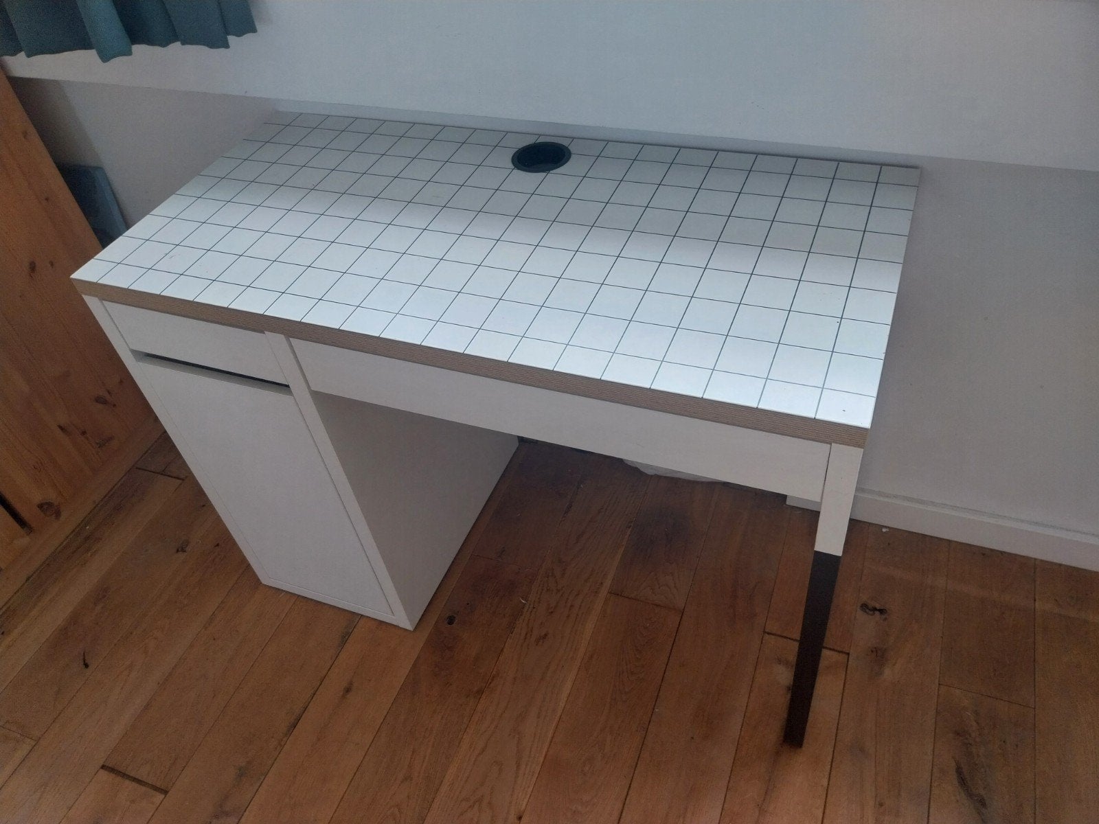 Ikea bureau Micke, Ophalen