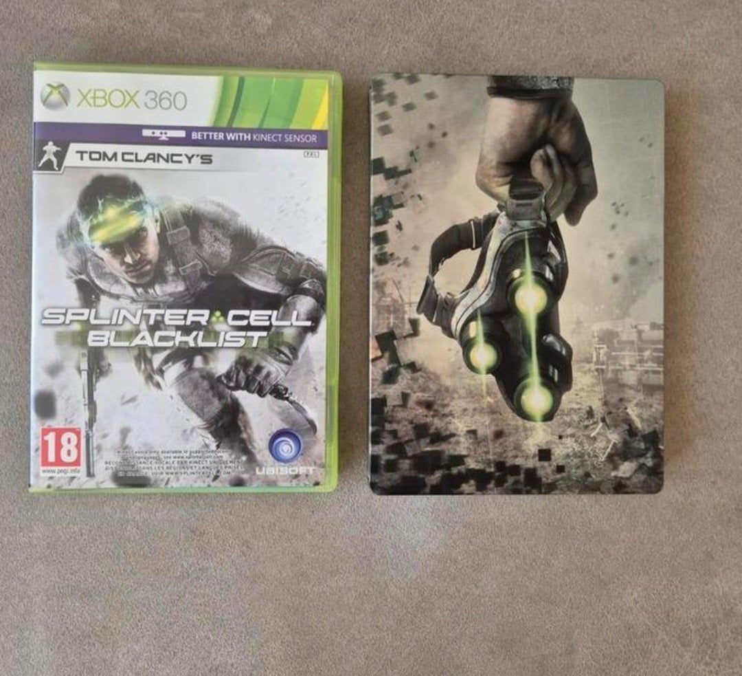 Splinter Cell Blacklist en Devil May Cry  Xbox games, Vanaf 18 jaar, 1 speler, Zo goed als nieuw, Ophalen