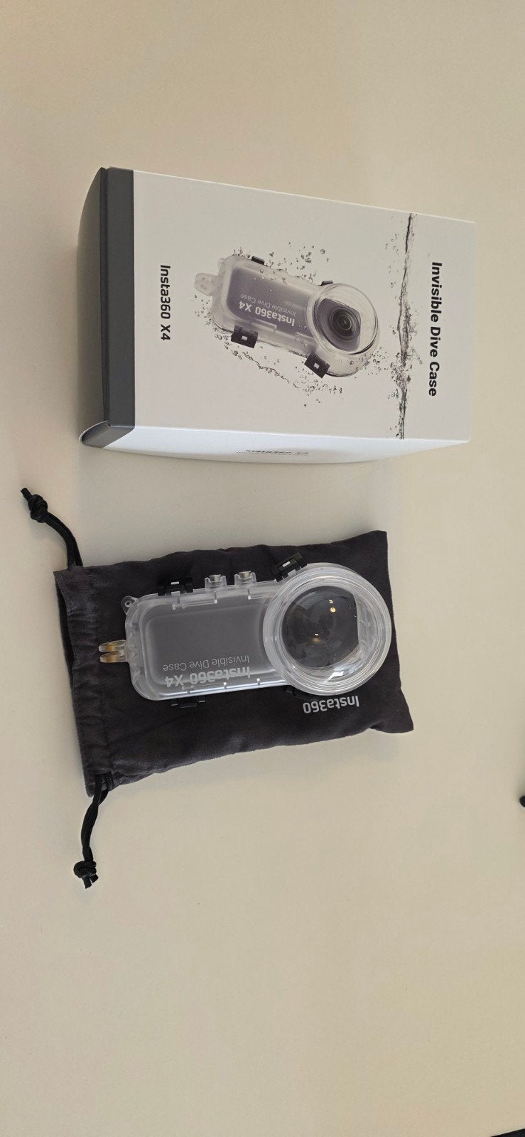 Originele Insta360 X4 Invisible Dive Case, Ophalen of Verzenden, Inclusief originele verpakking, Insta360, Onderwaterhuis
