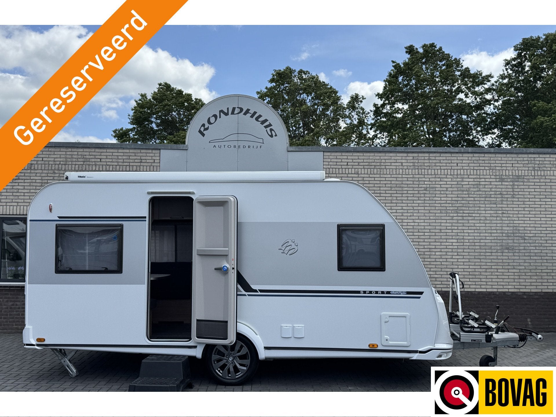 Knaus Sport 450 FU E-Power selection met fransbed *Airco/Cas, Vast bed, Rondzit, Bedrijf, Rondhuis Campers & Auto's