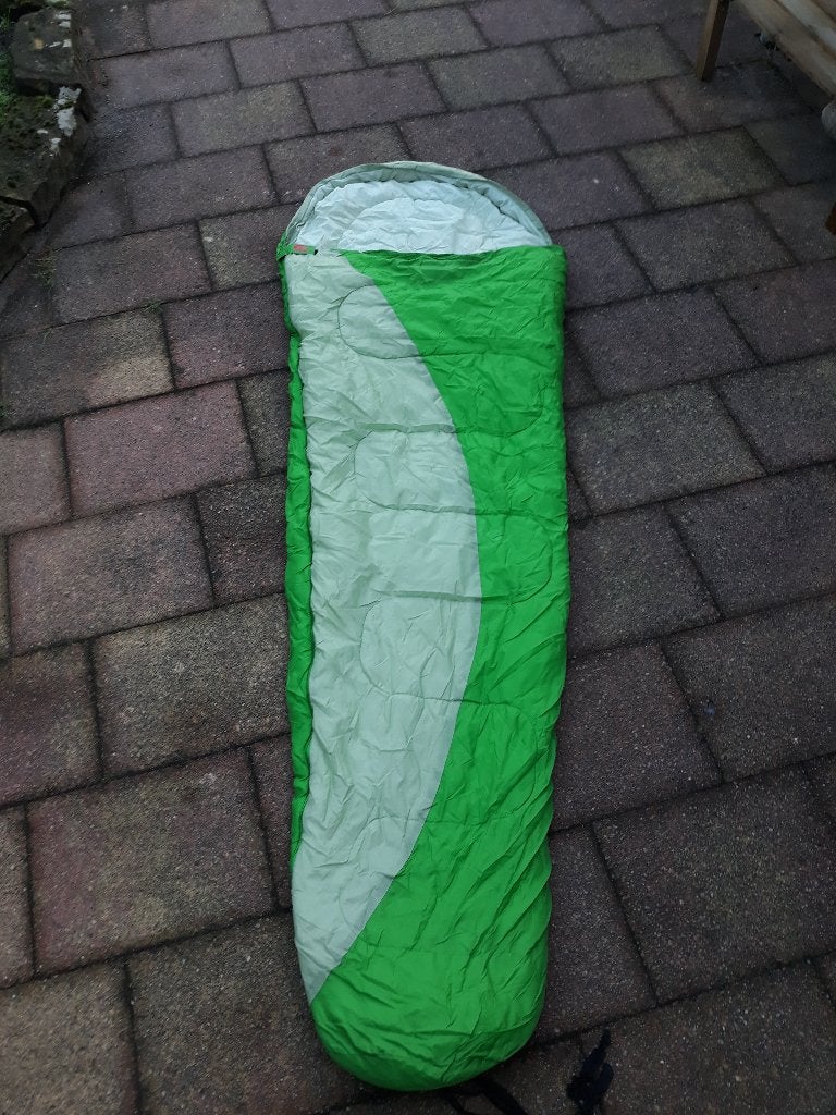 Fun Camp (mummie) slaapzak - Ideaal voor kamperen, Ophalen of Verzenden, Gebruikt