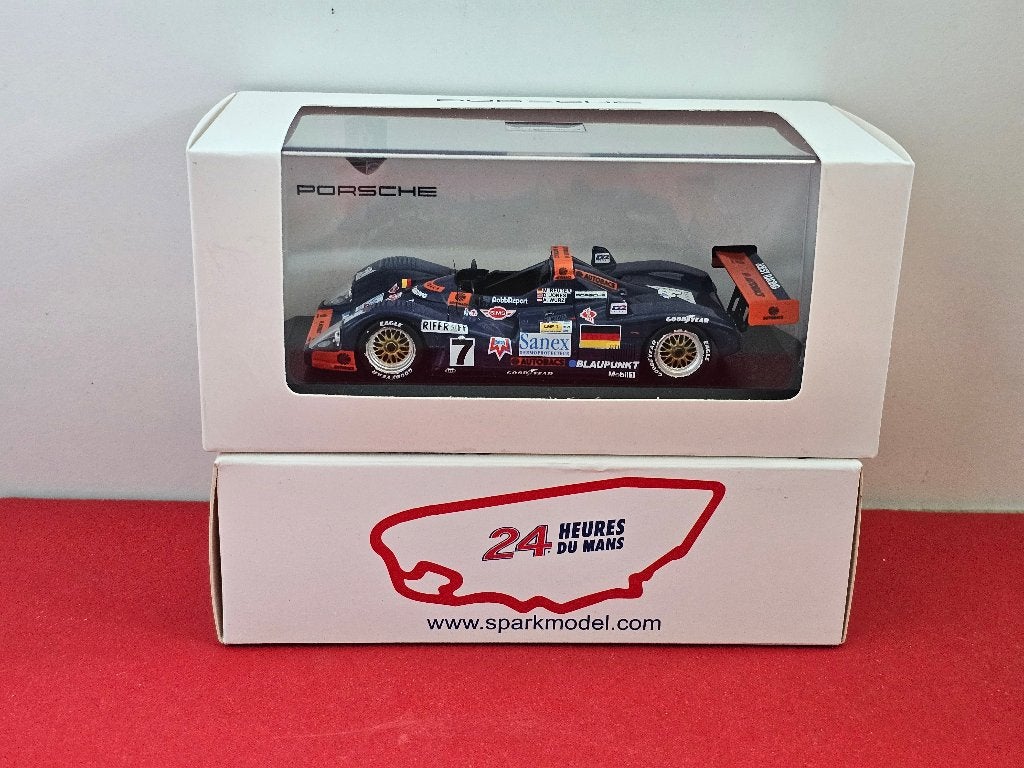 Porsche WSC, car # 7, Winner Le Mans 1996. <<NIEUWstaat>>, Hobby en Vrije tijd, Modelauto's | 1:43, Ophalen of Verzenden, Zo goed als nieuw